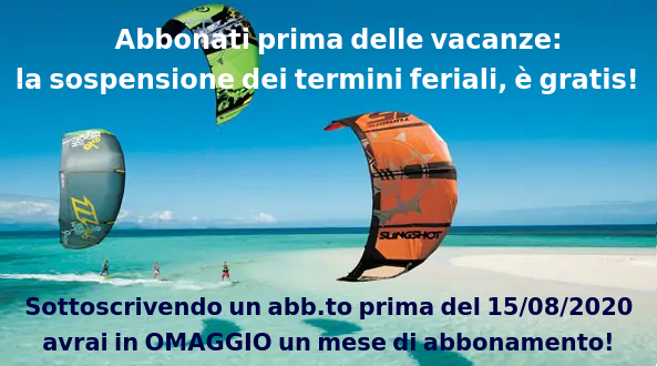 promo estiva 2020 agosto omaggio software